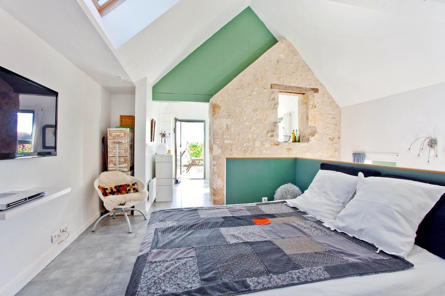 Bed and Breakfast La Ligne Angles-sur-lʼAnglin Exteriér fotografie