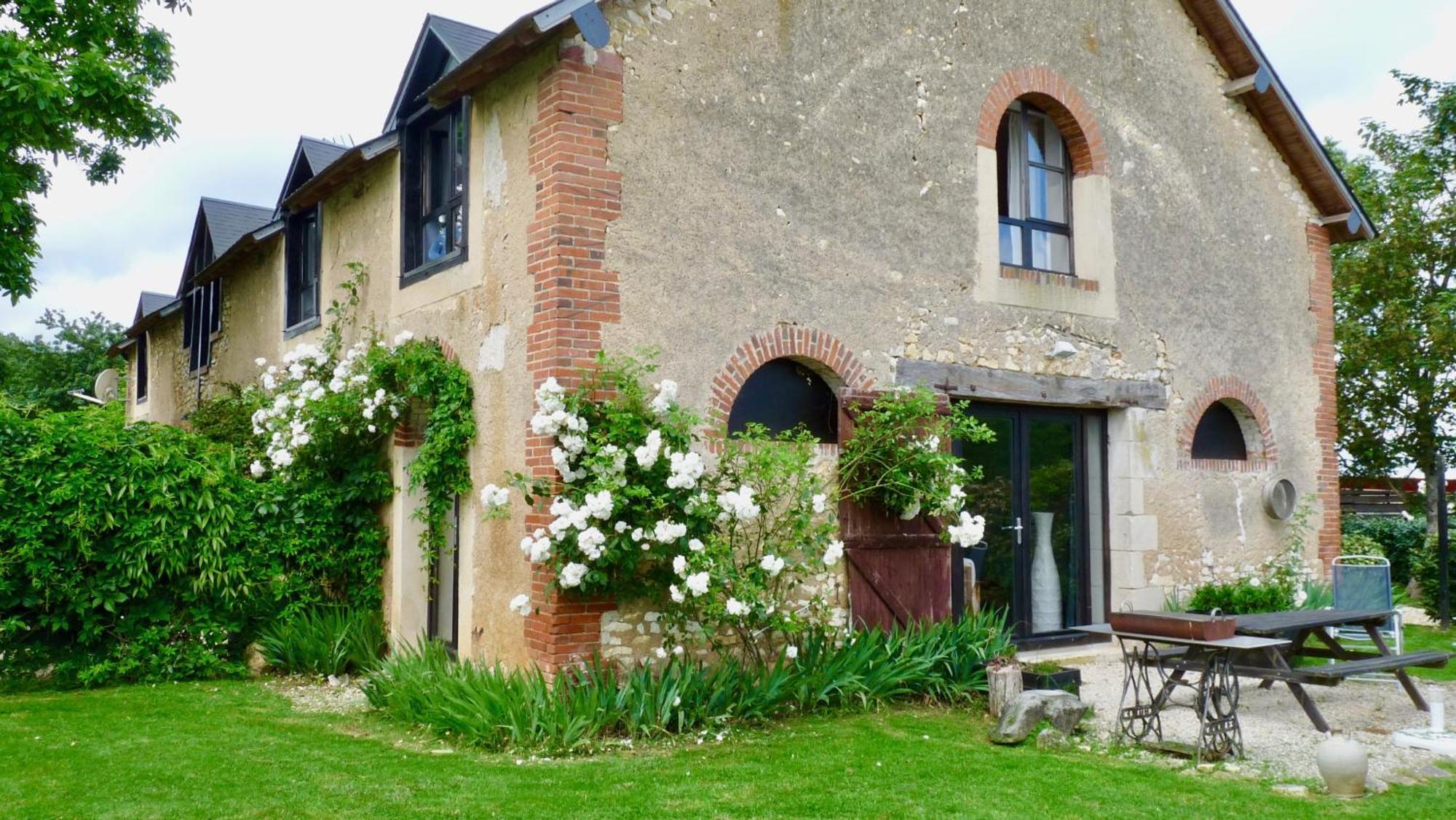 Bed and Breakfast La Ligne Angles-sur-lʼAnglin Exteriér fotografie